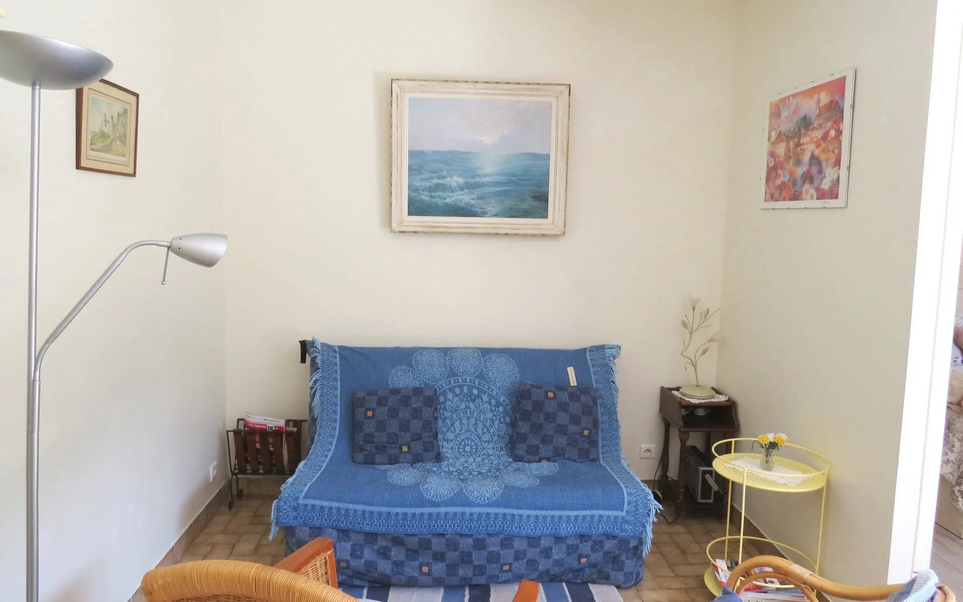 La zona de la sala de estar